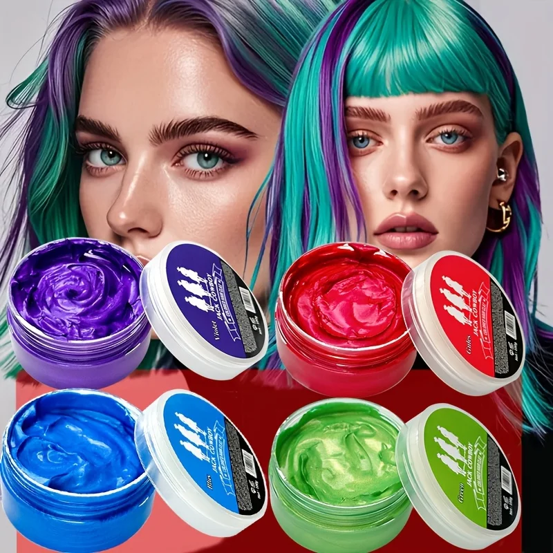 Hair Care Lotion - Tinte temporal para el cabello, barro