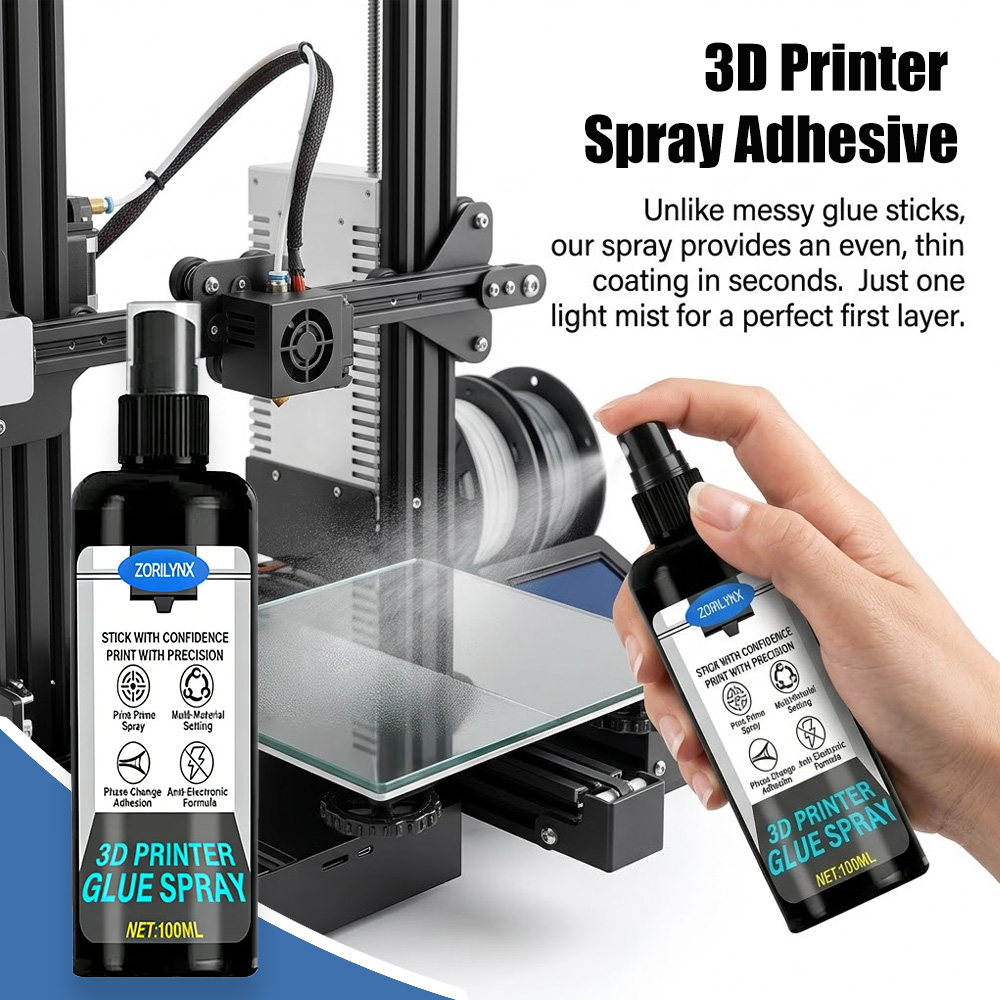 Heat Protectant Spray - Pegamento en Aerosol para Impresora 3D