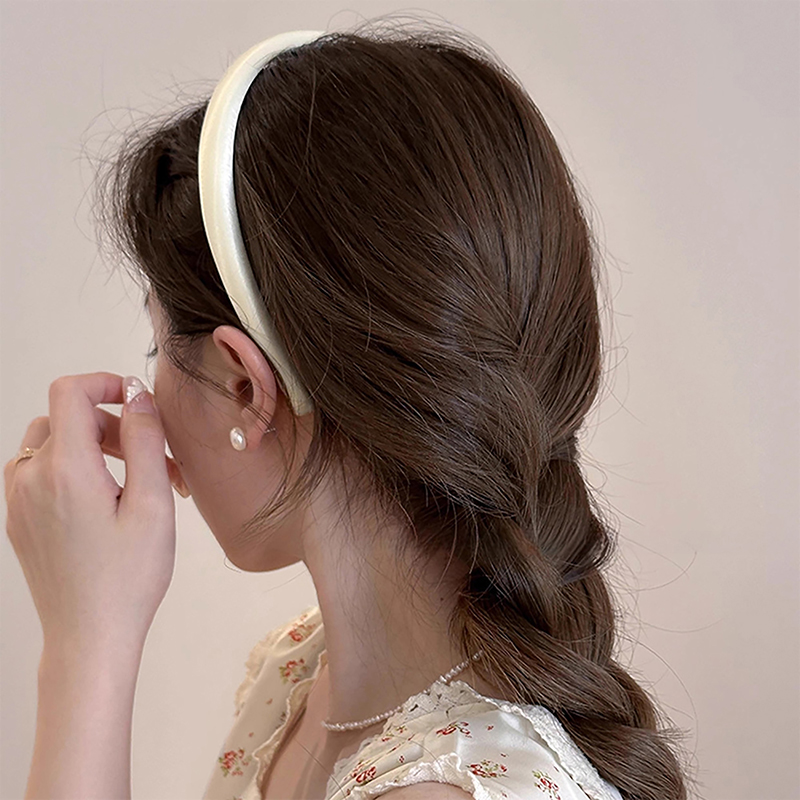 Diadema Vintage de Color crema - Hair Care Lotion reseña y precio