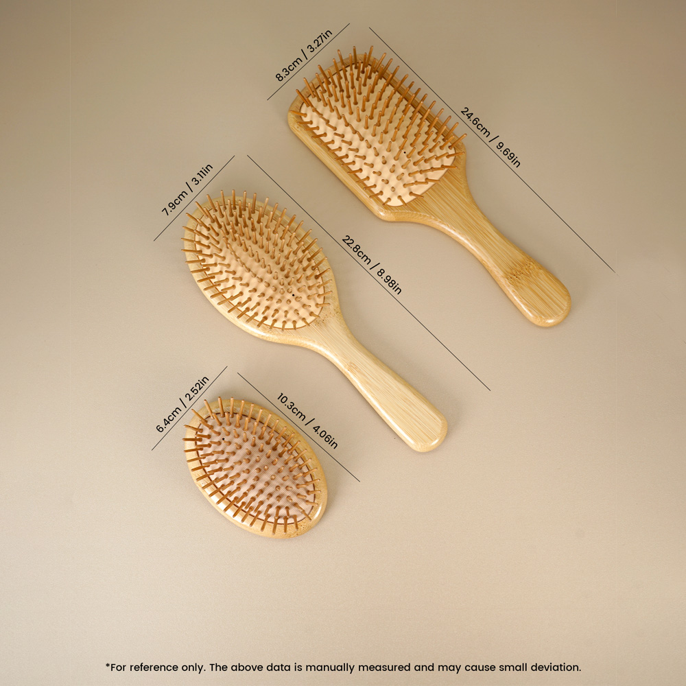 Cepillo de pelo de bambú, cepi - Hair Care Daily Routine reseña y precio