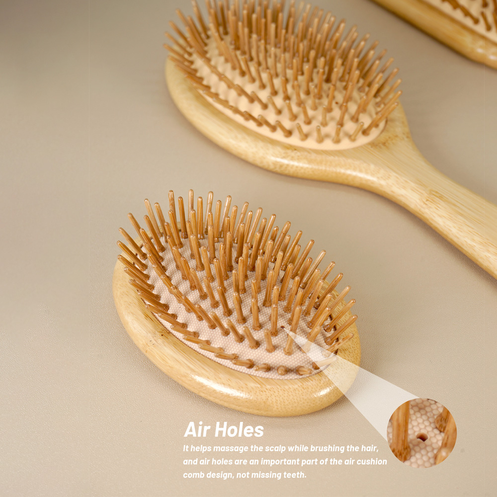 Cepillo de pelo de bambú, cepi - Hair Care Daily Routine reseña y precio