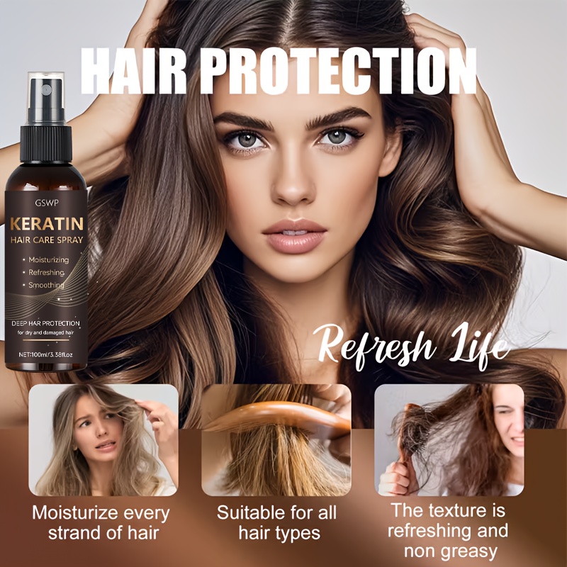 Spray para el Cuidado del Cabe - Heat Protectant Spray reseña y precio