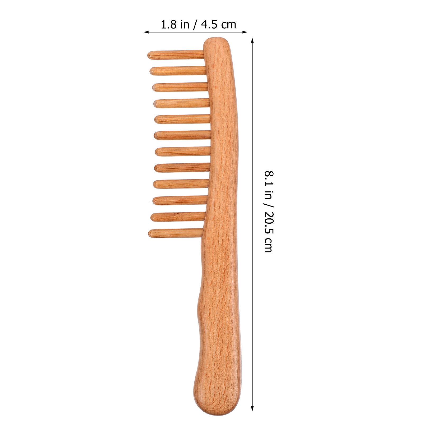 1 Peine de Madera Natural Puli - Hair Care Naturally reseña y precio