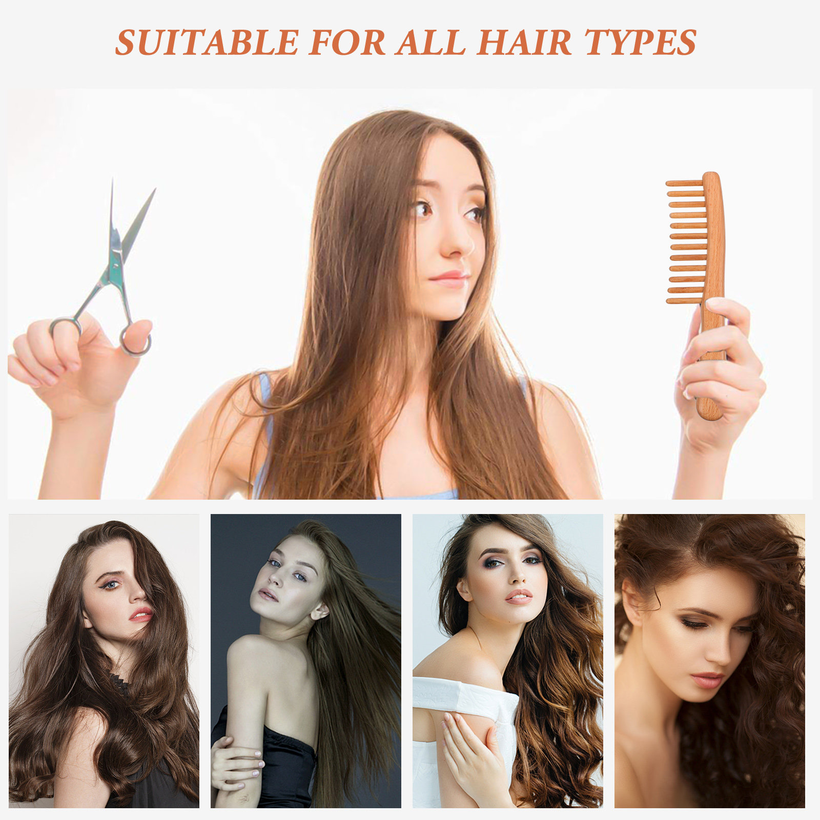 1 Peine de Madera Natural Puli - Hair Care Naturally reseña y precio