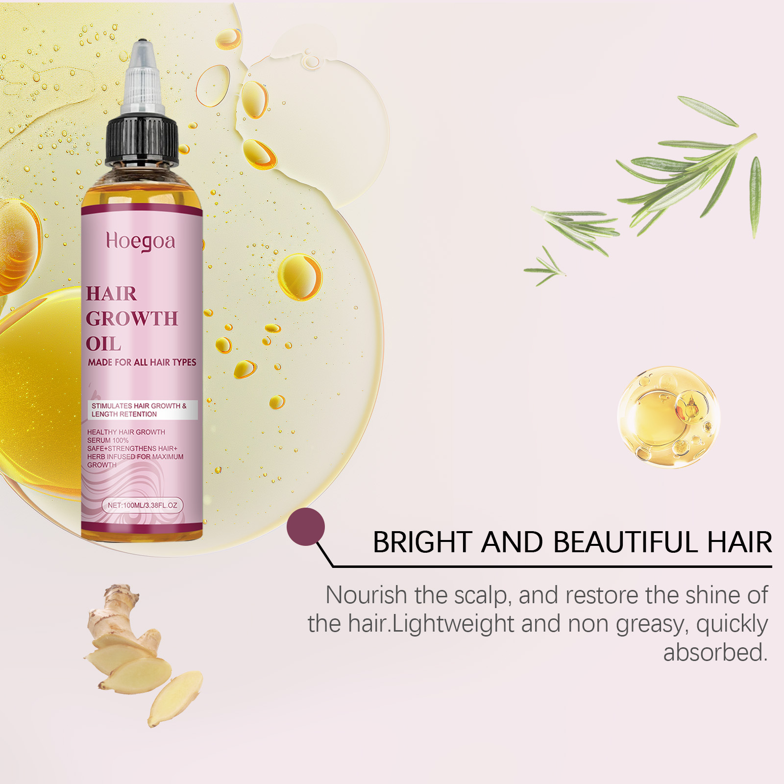Aceite para el crecimiento del - Hair Care Naturally reseña y precio