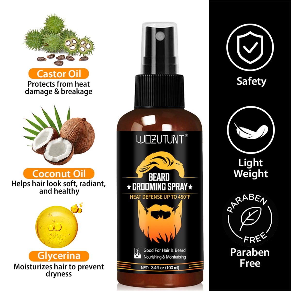Spray para el Cuidado de la Ba - Heat Protectant Spray reseña y precio