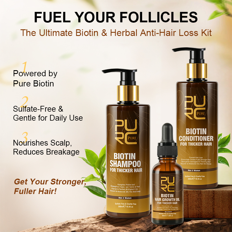 PURC-productos para el crecimi - Hair Care Essence Oil reseña y precio