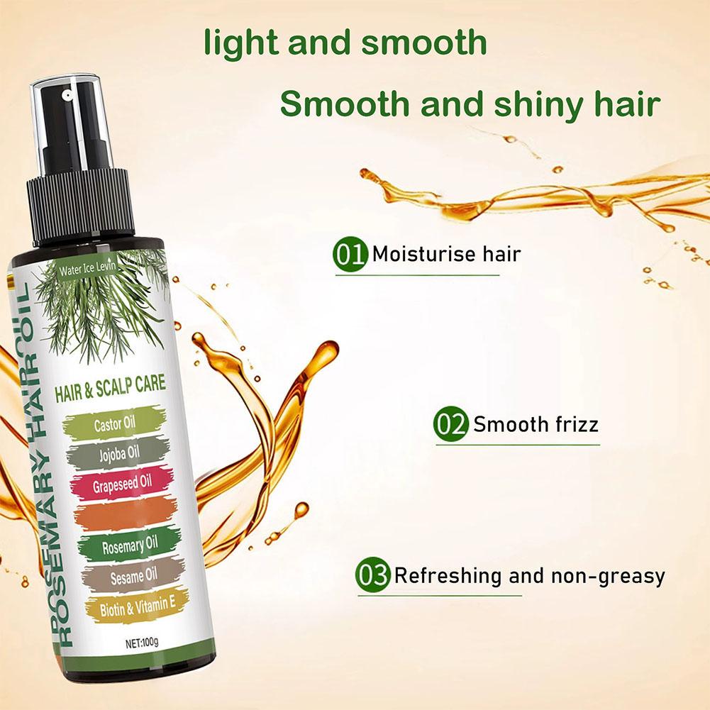 Aceite de romero de 100g, esen - Hair Care Essence Oil reseña y precio