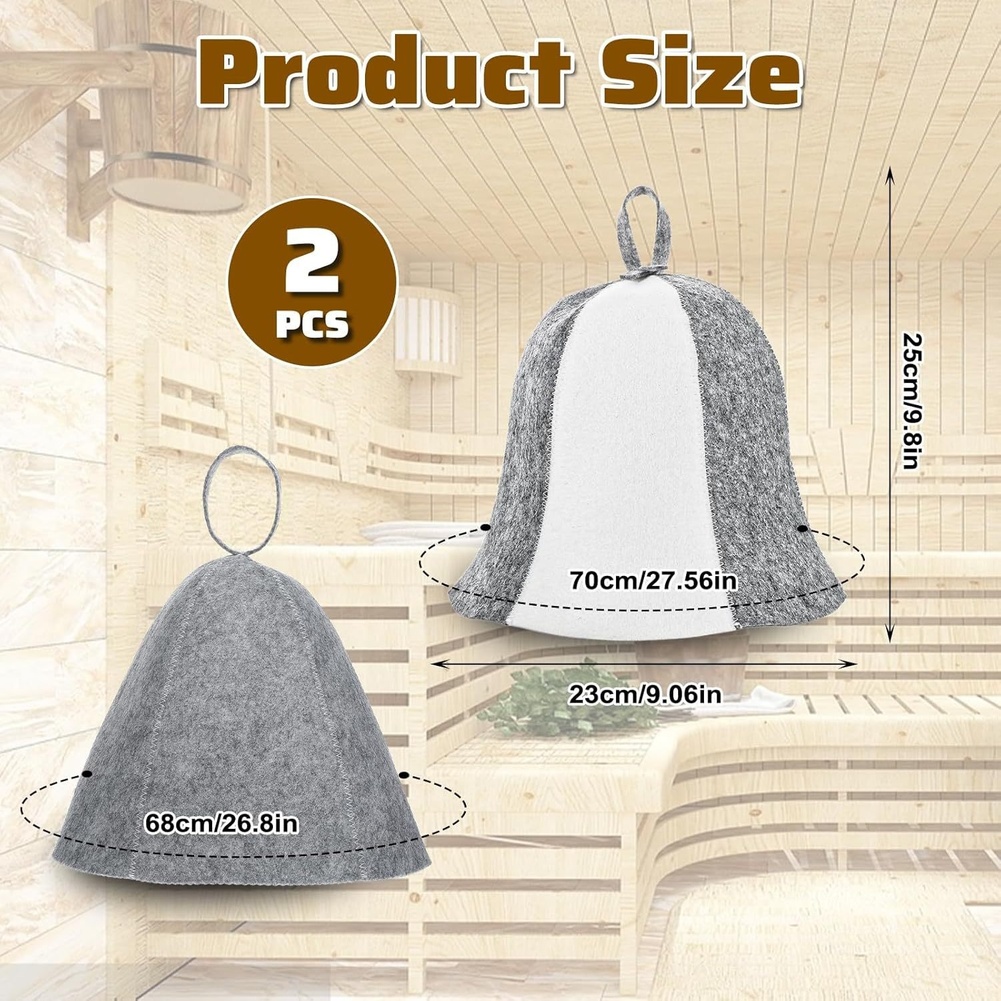 Home Sauna Gorro de sauna gris - Hair Care Daily Routine reseña y precio