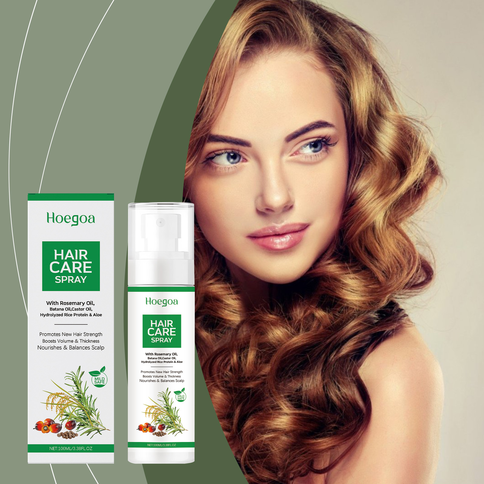 Spray Esencia para el Cuidado  - Hair Care Naturally reseña y precio