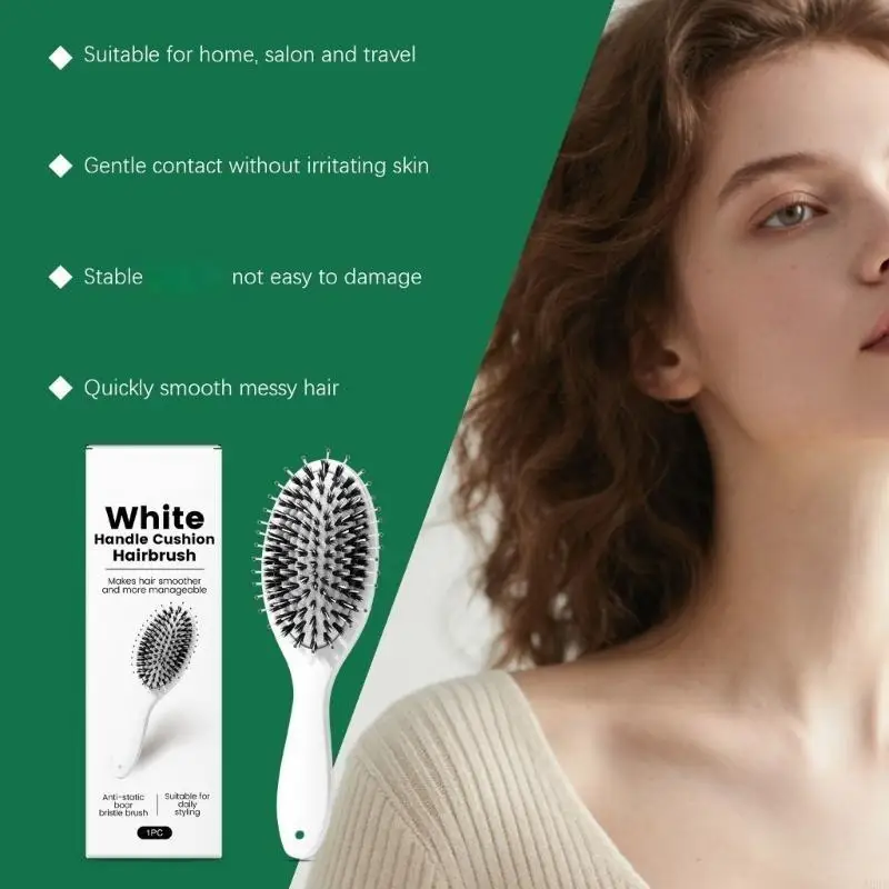 Las cerdas jabalí y cepillo na - Hair Care Daily Routine reseña y precio